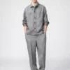 Pantalones anchos de Premium Linen para hombre