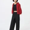 Pantalones anchos elegantes para mujer
