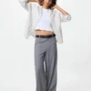 Pantalones anchos elegantes para mujer Pantalones anchos elegantes para mujer