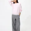 Pantalones anchos elegantes para mujer