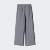 Pantalones anchos elegantes para mujer