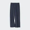 Pantalones anchos elegantes para mujer | A rayas | Talla alta