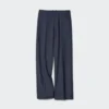 Pantalones anchos elegantes para mujer | A rayas | Talla alta