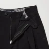 Pantalones anchos plisados para mujer | Denim