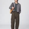Pantalones cargo anchos unisex Pantalones cargo anchos unisex