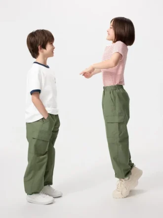 Pantalones cargo de chándal para niños