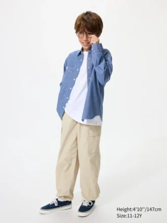 Pantalones cargo de chándal para niños