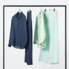 Pantalones cómodos de mezcla de lino para mujer Pantalones cómodos de mezcla de lino para mujer