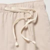Pantalones cómodos de mezcla de lino para mujer Pantalones cómodos de mezcla de lino para mujer