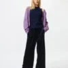 Pantalones cómodos de terciopelo suave para mujer
