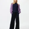 Pantalones cómodos de terciopelo suave para mujer