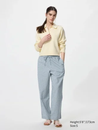 Pantalones cómodos para mujer | A cuadros