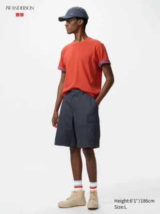 Pantalones cortos cargo para hombre | 26,7 cm