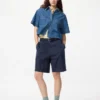 Pantalones cortos chinos para hombre | 21,5 cm