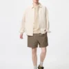 Pantalones cortos cómodos de mezcla de lino para hombre | 12,7 cm Pantalones cortos cómodos de mezcla de lino para hombre | 12,7 cm