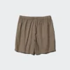 Pantalones cortos cómodos de mezcla de lino para hombre | 12,7 cm Pantalones cortos cómodos de mezcla de lino para hombre | 12,7 cm