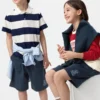 Pantalones cortos de algodón AIRism para niños | Estampado