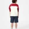 Pantalones cortos de algodón AIRism para niños | Estampado