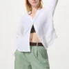 Pantalones cortos de lino y algodón para mujer Pantalones cortos de lino y algodón para mujer