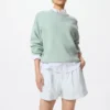 Pantalones cortos de lino y algodón para mujer | A rayas Pantalones cortos de lino y algodón para mujer | A rayas