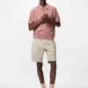 Pantalones cortos elásticos ajustados para hombre | 23 cm Pantalones cortos elásticos ajustados para hombre | 23 cm