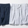 Pantalones cortos elásticos para hombre | Seersucker | 20 cm Pantalones cortos elásticos para hombre | Seersucker | 20 cm