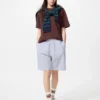 Pantalones cortos elásticos para hombre | Seersucker | 20 cm Pantalones cortos elásticos para hombre | Seersucker | 20 cm