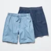 Pantalones cortos elásticos unisex | Denim | 20 cm Pantalones cortos elásticos unisex | Denim | 20 cm