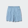 Pantalones cortos elásticos unisex | Denim | 20 cm Pantalones cortos elásticos unisex | Denim | 20 cm