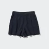 Pantalones cortos Ultra Stretch de mujer con tejido de gofre Pantalones cortos Ultra Stretch de mujer con tejido de gofre