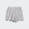 Pantalones cortos Ultra Stretch de mujer con tejido de gofre Pantalones cortos Ultra Stretch de mujer con tejido de gofre