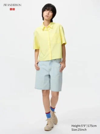 Pantalones cortos vaqueros para mujer