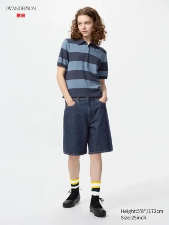 Pantalones cortos vaqueros para mujer