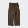 Pantalones de algodón holgados hasta el tobillo para mujer Pantalones de algodón holgados hasta el tobillo para mujer