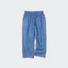 Pantalones de algodón holgados hasta el tobillo para mujer | Denim