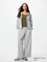 Pantalones de chándal anchos para mujer