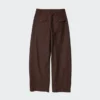 Pantalones de jersey de corte acampanado para mujer