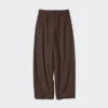 Pantalones de jersey de corte acampanado para mujer | Talla alta
