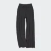 Pantalones de punto acanalado lavables para mujer