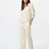 Pantalones de punto acanalado lavables para mujer Pantalones de punto acanalado lavables para mujer