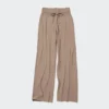 Pantalones de punto acanalado lavables para mujer Pantalones de punto acanalado lavables para mujer
