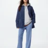 Pantalones de punto acanalado lavables para mujer