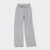 Pantalones de punto acanalado lavables para mujer
