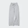 Pantalones de punto acanalado lavables para mujer