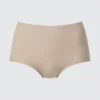 Pantalones de tiro bajo AIRism sin costuras para mujer