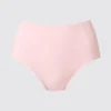 Pantalones de tiro bajo AIRism sin costuras para mujer Pantalones de tiro bajo AIRism sin costuras para mujer