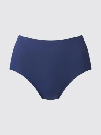 Pantalones de tiro bajo AIRism sin costuras para mujer