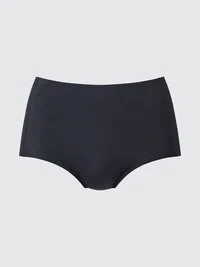 Pantalones de tiro bajo AIRism sin costuras para mujer