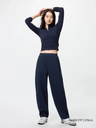 Pantalones Dry Sweat Barrel para mujer | Talla alta