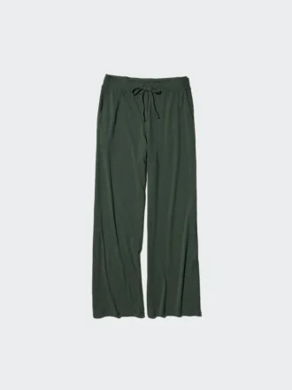 Pantalones elásticos de jersey para mujer | Mezcla de algodón